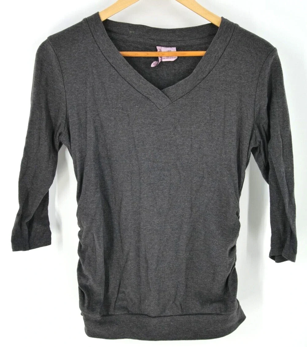 Maternity Sweater Mom's the World Maternity Sweater Light Women's Large